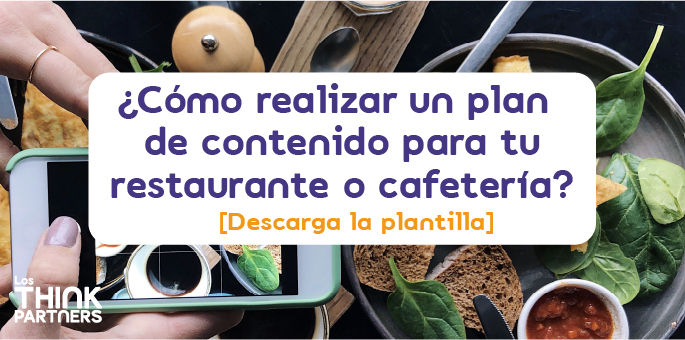 Plan de contenido para restaurantes